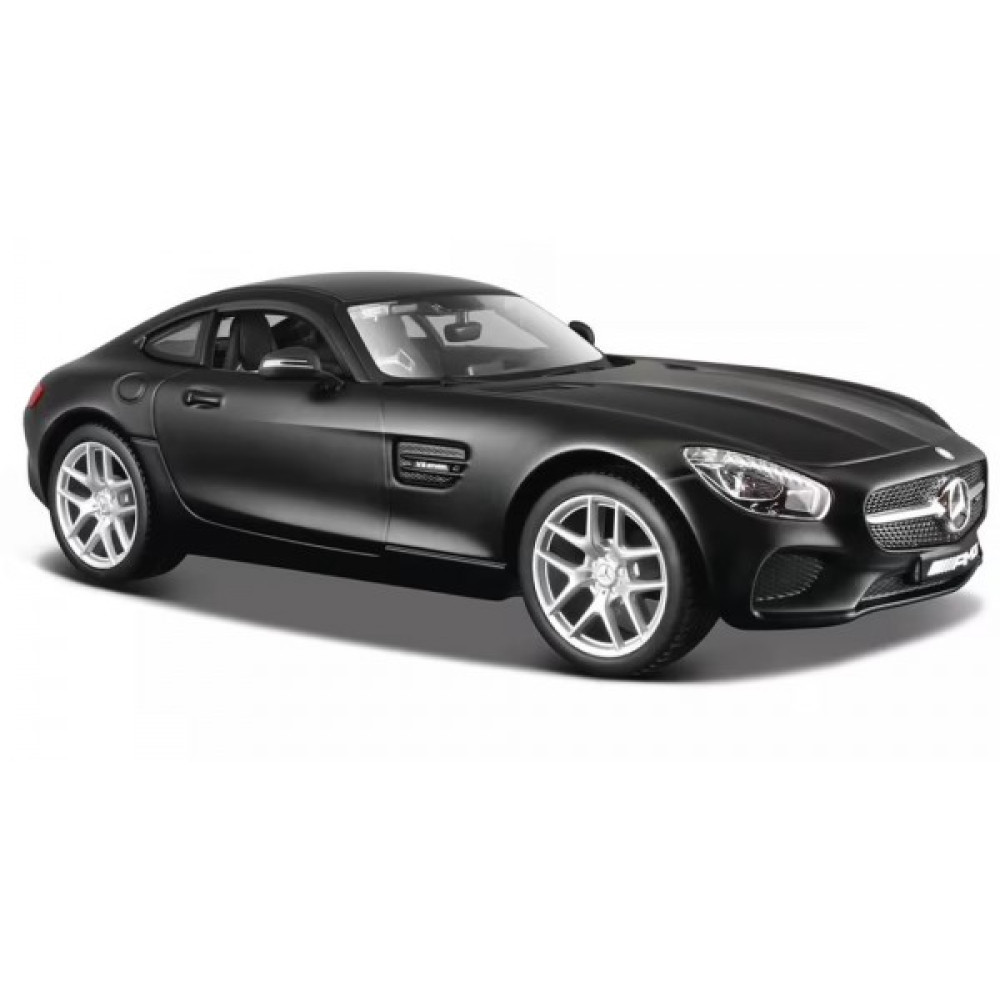 MAISTO 1:24 SP. ED. MERCEDES-BENZ AMG GT DULL BLACK (48/31134 BK)
