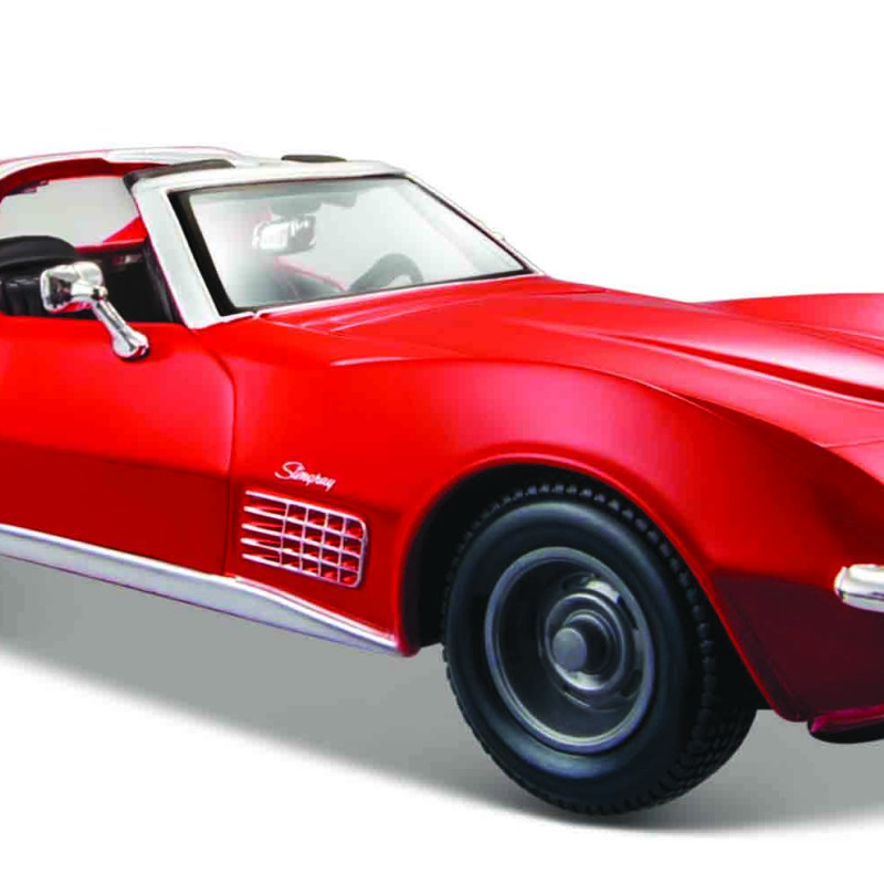 MAISTO 1:24 SP. ED. 1970 CHEVROLET CORVETTE RED (48/31202 RD)