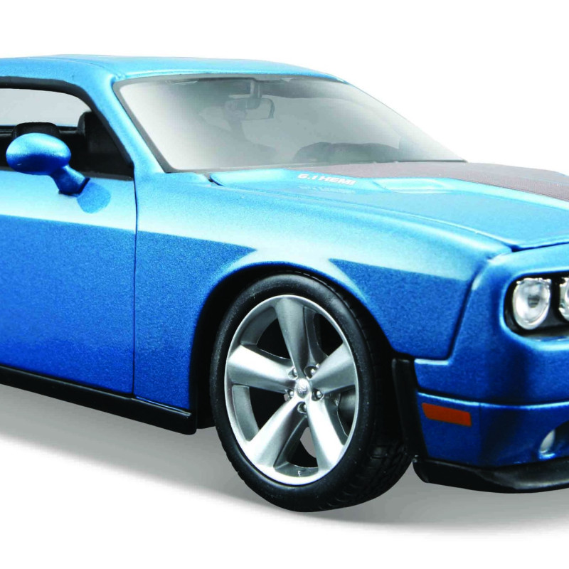 MAISTO 1:24 SP. ED. 2008 DODGE CHALLENGER SRT8 BLUE (48/31280 BU)
