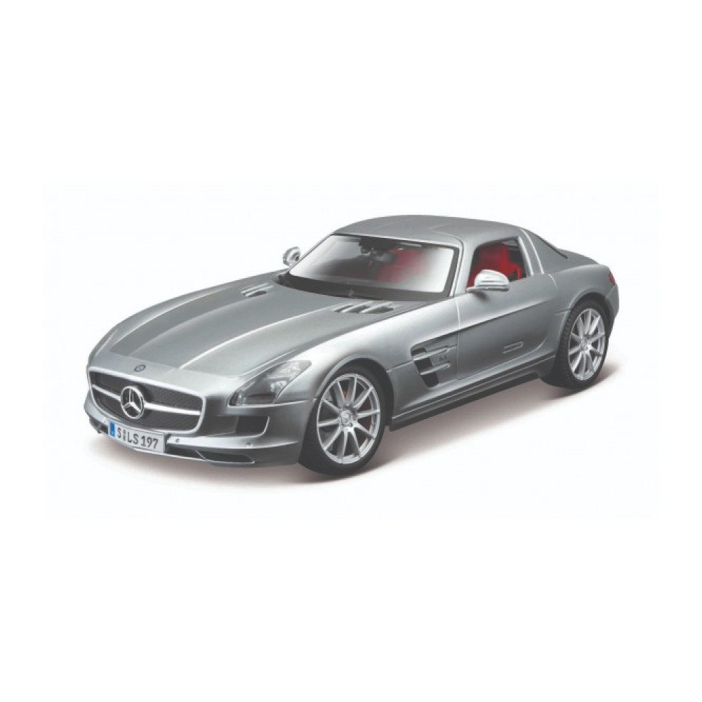 MAISTO 1:18 SP. ED. MERCEDES-BENZ SLS AMG SILVER (48/31389)