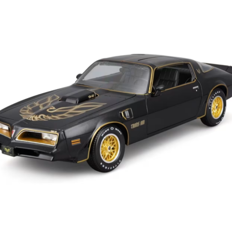 MAISTO 1:18 SP. ED. 1978 PONTIAC FIREBIRD TRANS AM BLACK (48/31464 BK)