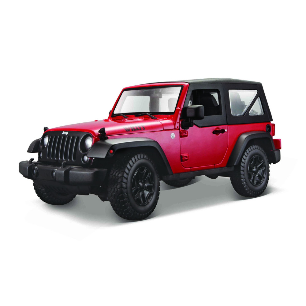 MAISTO 1:18 SP. ED. 2014 JEEP WRANGLER RED (48/31676 RD)