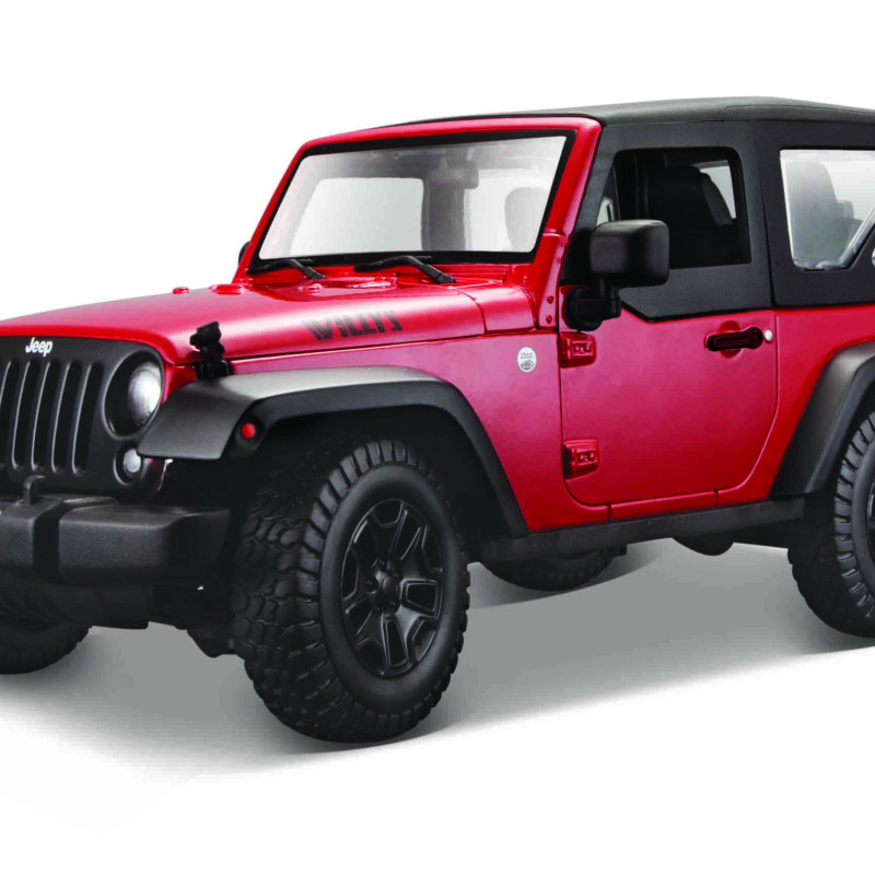 MAISTO 1:18 SP. ED. 2014 JEEP WRANGLER RED (48/31676 RD)