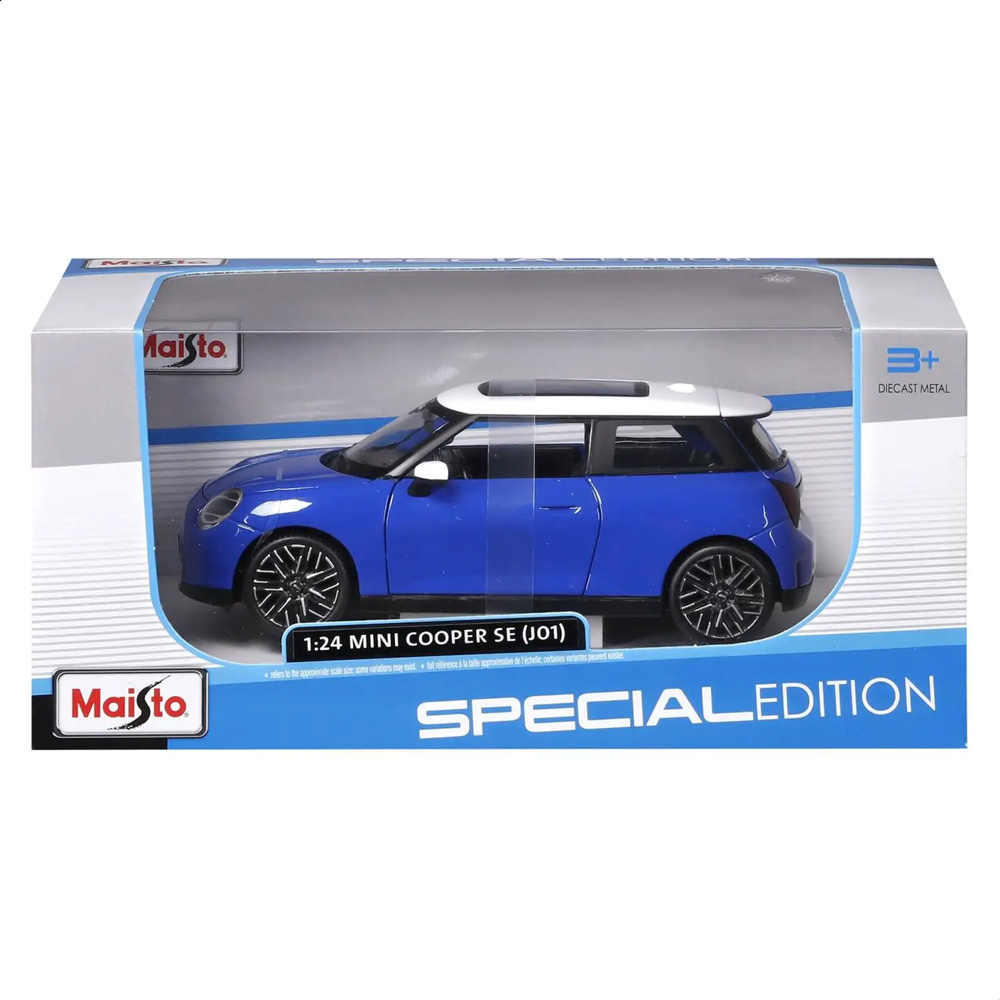 MAISTO 1:24 SP. ED. MINI COOPER SE (J01) BLUE (48/32926)