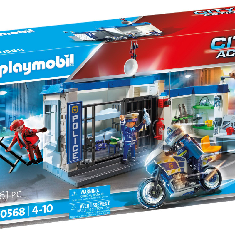 PLAYMOBIL Αστυνομικό Τμήμα (70568)