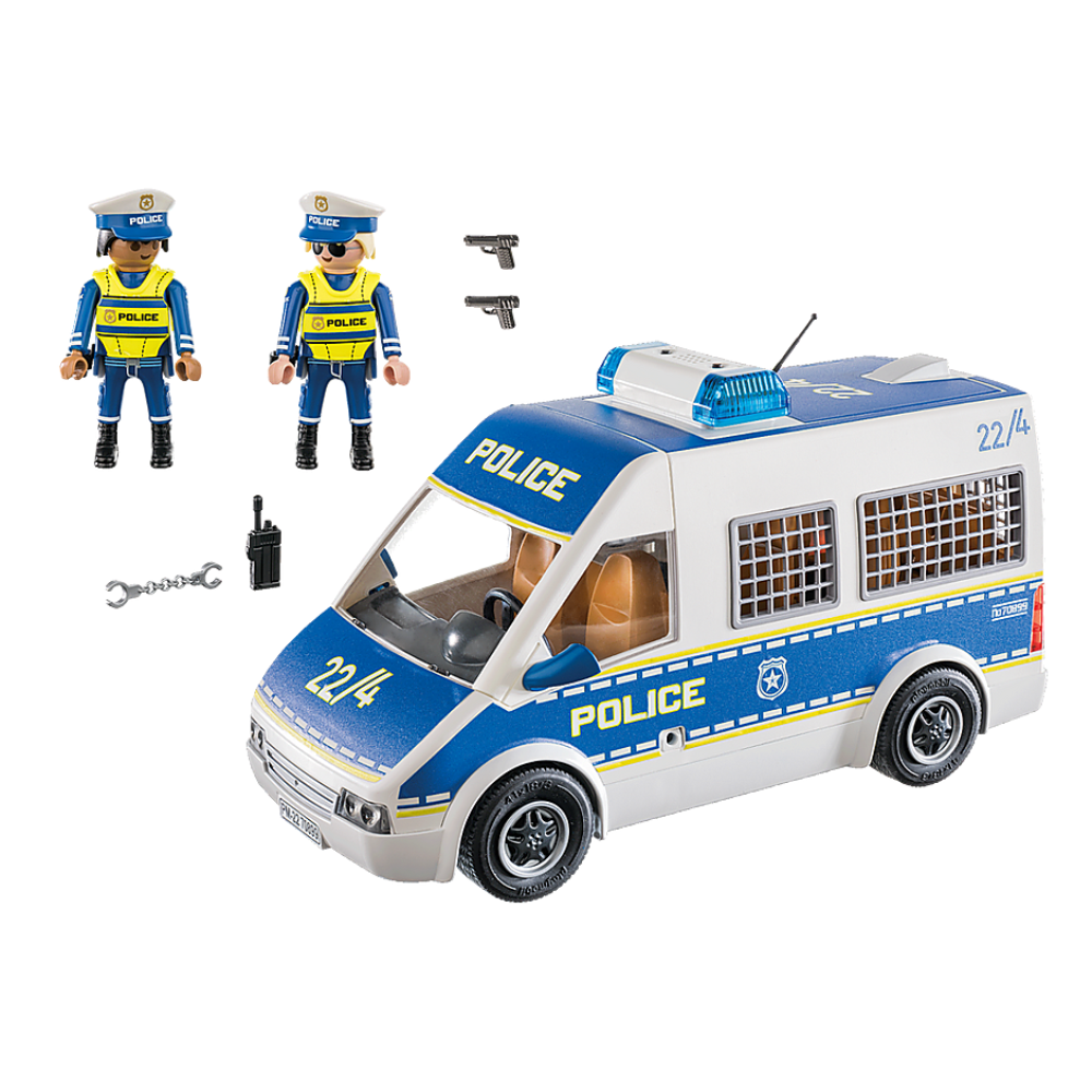 PLAYMOBIL ΑΣΤΥΝΟΜΙΚΟ ΛΕΩΦΟΡΕΙΟ ΜΕ ΦΩΤΑ ΚΑΙ ΗΧΟ (70899)