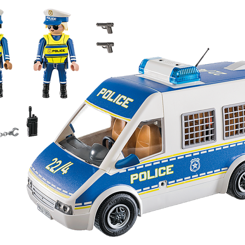 PLAYMOBIL ΑΣΤΥΝΟΜΙΚΟ ΛΕΩΦΟΡΕΙΟ ΜΕ ΦΩΤΑ ΚΑΙ ΗΧΟ (70899)