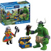 PLAYMOBIL KNIGHTS ΛΕΟΝΤΟΚΑΡΔΟΣ ΙΠΠΟΤΗΣ ΚΑΙ ΤΡΟΛ ΜΕ ΘΗΣΑΥΡΟ (72116)