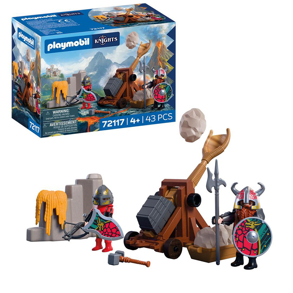 PLAYMOBIL KNIGHTS ΚΑΤΑΠΕΛΤΗΣ ΙΠΠΟΤΩΝ ΔΡΑΚΟΥ (72117)