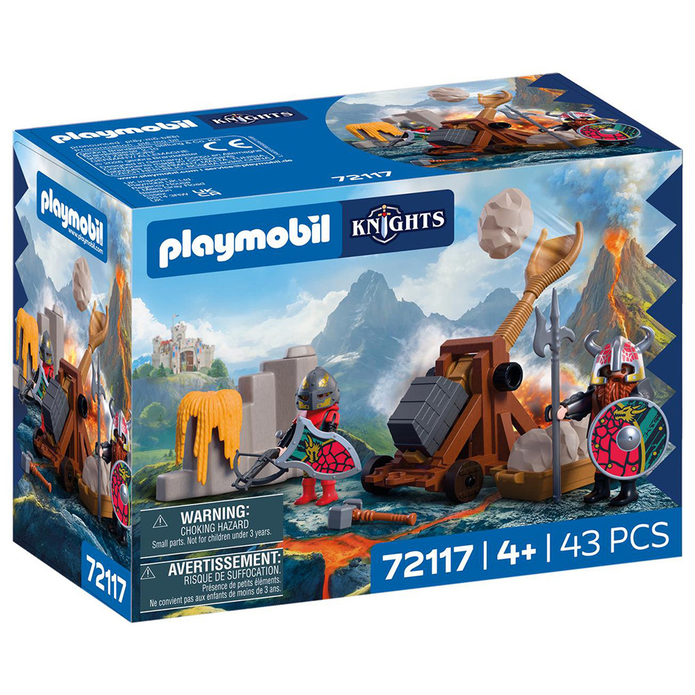 PLAYMOBIL KNIGHTS ΚΑΤΑΠΕΛΤΗΣ ΙΠΠΟΤΩΝ ΔΡΑΚΟΥ (72117)