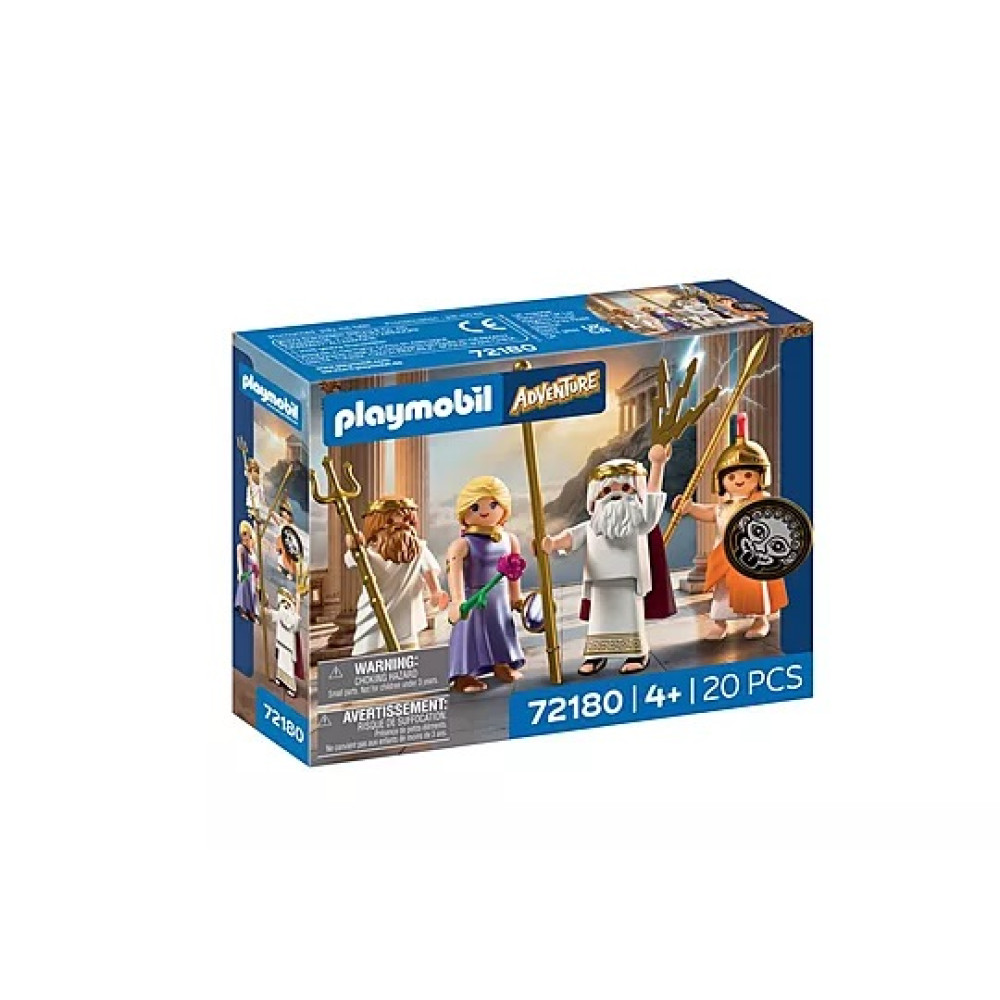PLAYMOBIL HISTORY ΤΕΣΣΕΡΙΣ ΘΕΟΙ ΤΟΥ ΟΛΥΜΠΟΥ (72180)