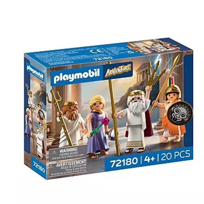PLAYMOBIL HISTORY ΤΕΣΣΕΡΙΣ ΘΕΟΙ ΤΟΥ ΟΛΥΜΠΟΥ (72180)