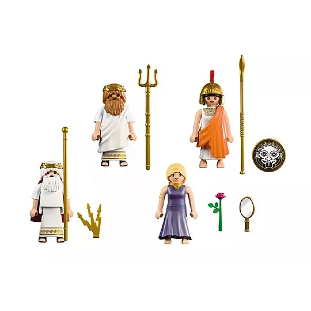 PLAYMOBIL HISTORY ΤΕΣΣΕΡΙΣ ΘΕΟΙ ΤΟΥ ΟΛΥΜΠΟΥ (72180)