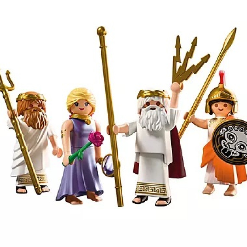 PLAYMOBIL HISTORY ΤΕΣΣΕΡΙΣ ΘΕΟΙ ΤΟΥ ΟΛΥΜΠΟΥ (72180)