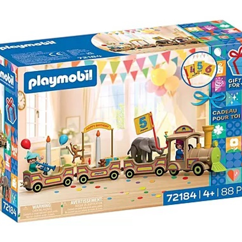 PLAYMOBIL ΤΡΕΝΑΚΙ ΓΕΝΕΘΛΙΩΝ (72184)