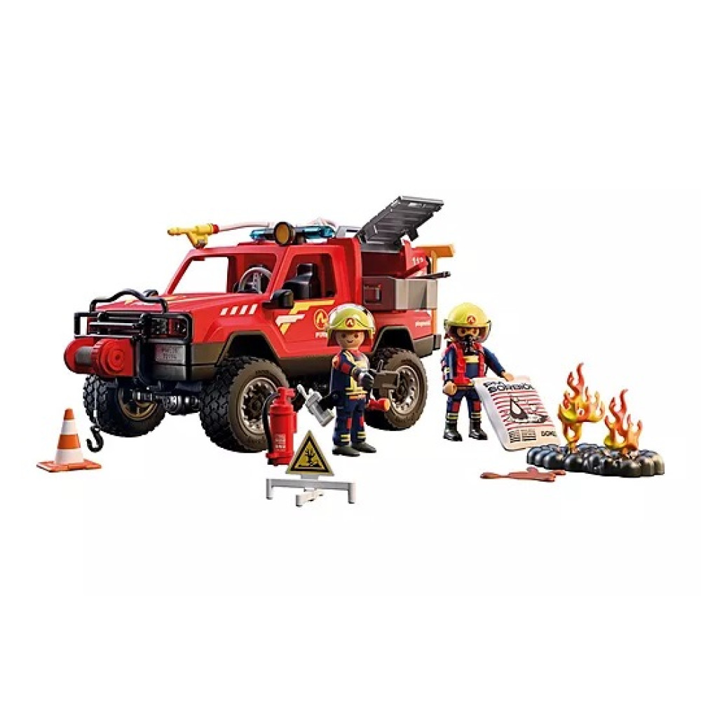 PLAYMOBIL CITY ACTION ΦΟΡΤΗΓΟ ΠΑΝΤΟΣ ΕΔΑΦΟΥΣ ΠΥΡΟΣΒΕΣΤΙΚΗΣ (72194)