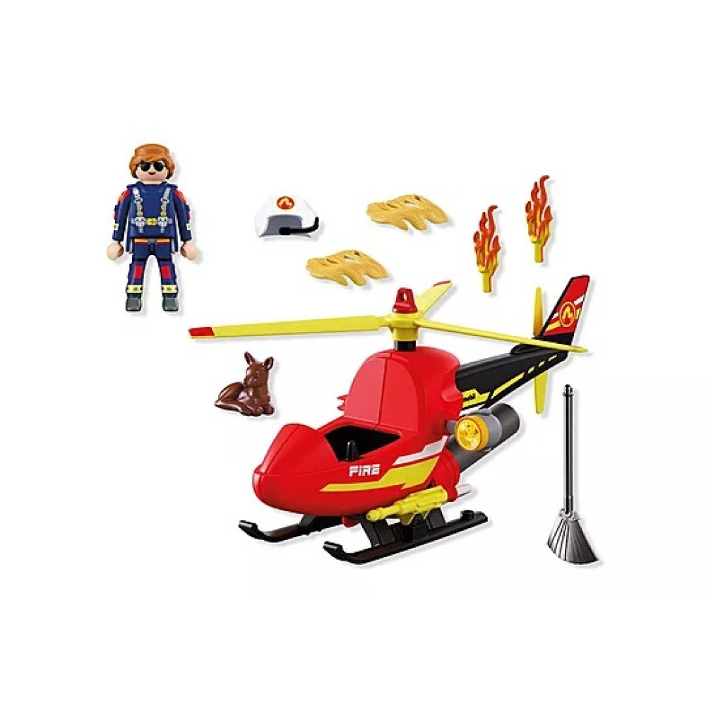 PLAYMOBIL CITY ACTION ΕΛΙΚΟΠΤΕΡΟ ΠΥΡΟΣΒΕΣΤΙΚΗΣ (72196)