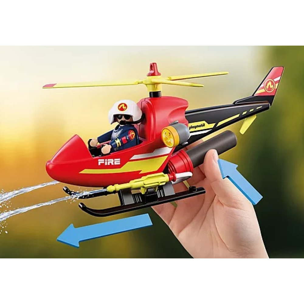 PLAYMOBIL CITY ACTION ΕΛΙΚΟΠΤΕΡΟ ΠΥΡΟΣΒΕΣΤΙΚΗΣ (72196)