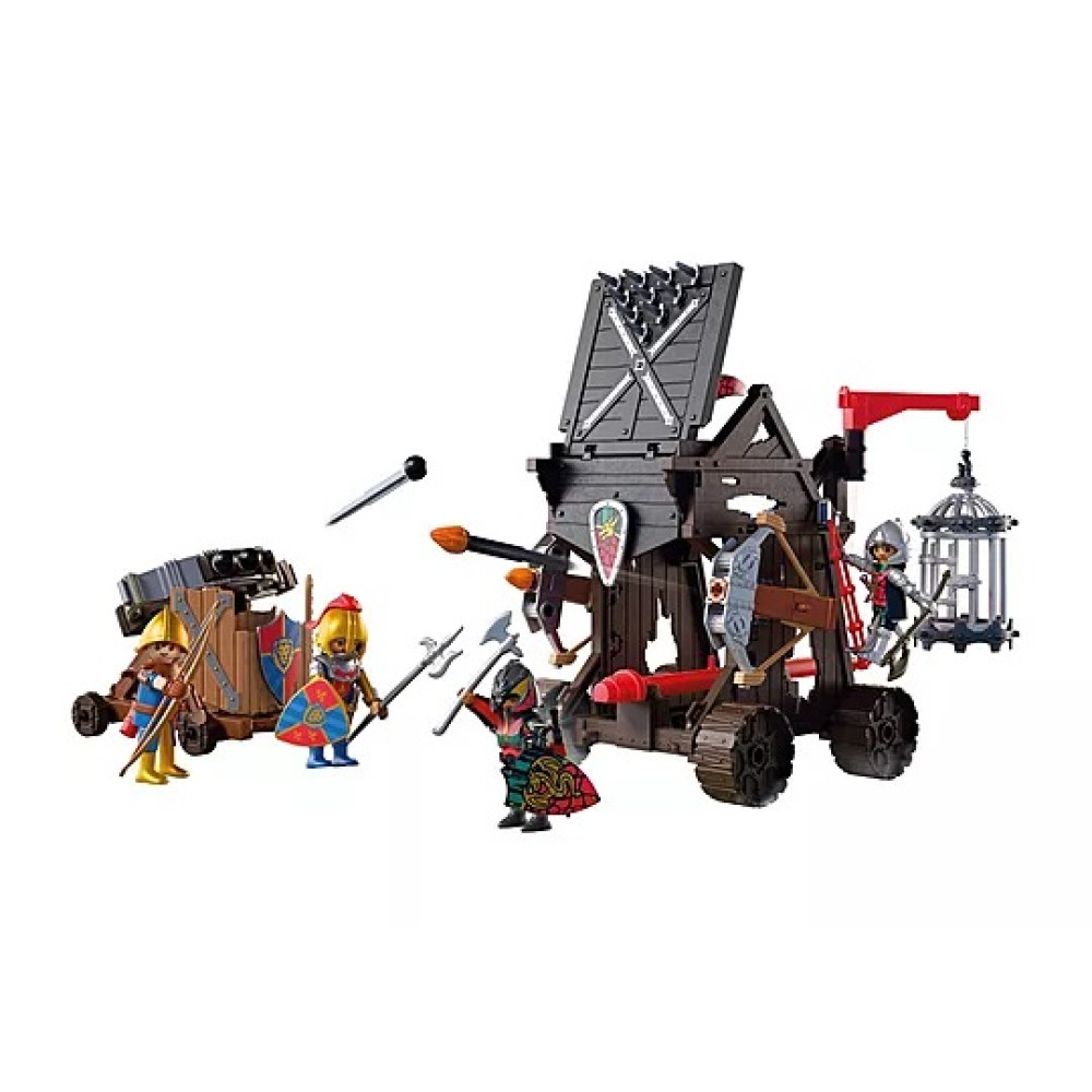 PLAYMOBIL KNIGHTS ΠΟΛΙΟΡΚΗΤΙΚΟΣ ΠΥΡΓΟΣ ΙΠΠΟΤΩΝ ΔΡΑΚΟΥ (72210)