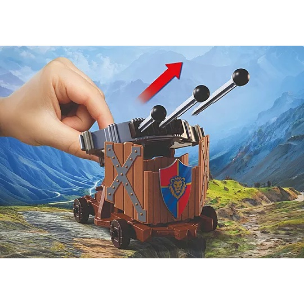 PLAYMOBIL KNIGHTS ΠΟΛΙΟΡΚΗΤΙΚΟΣ ΠΥΡΓΟΣ ΙΠΠΟΤΩΝ ΔΡΑΚΟΥ (72210)