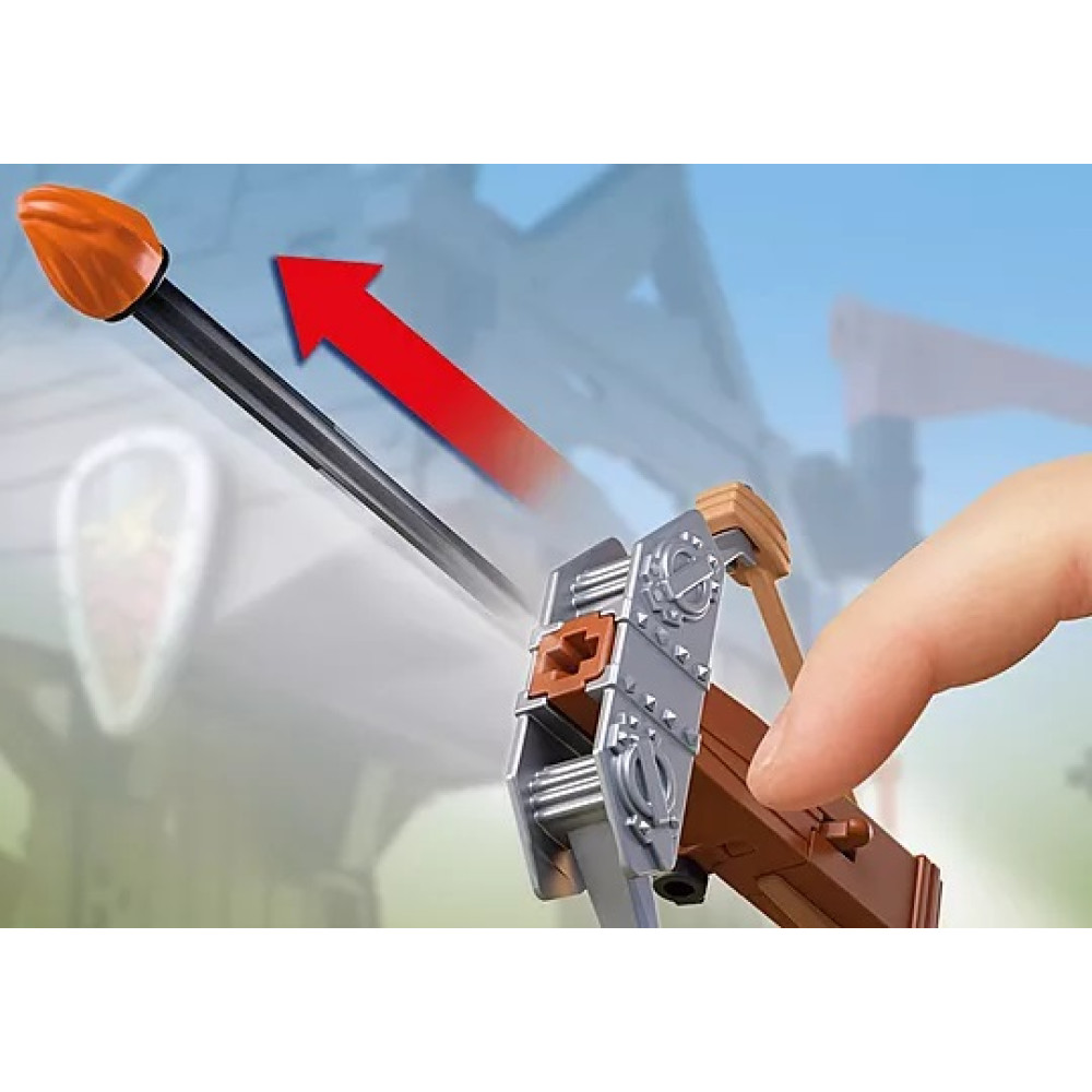 PLAYMOBIL KNIGHTS ΠΟΛΙΟΡΚΗΤΙΚΟΣ ΠΥΡΓΟΣ ΙΠΠΟΤΩΝ ΔΡΑΚΟΥ (72210)