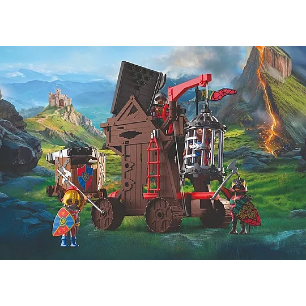 PLAYMOBIL KNIGHTS ΠΟΛΙΟΡΚΗΤΙΚΟΣ ΠΥΡΓΟΣ ΙΠΠΟΤΩΝ ΔΡΑΚΟΥ (72210)