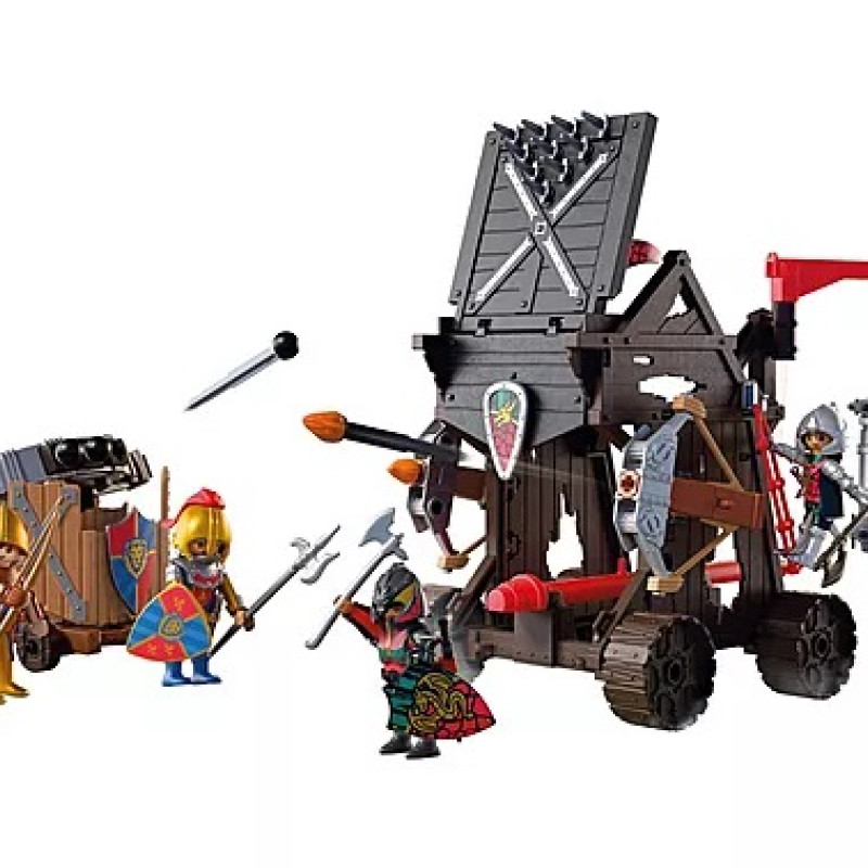 PLAYMOBIL KNIGHTS ΠΟΛΙΟΡΚΗΤΙΚΟΣ ΠΥΡΓΟΣ ΙΠΠΟΤΩΝ ΔΡΑΚΟΥ (72210)