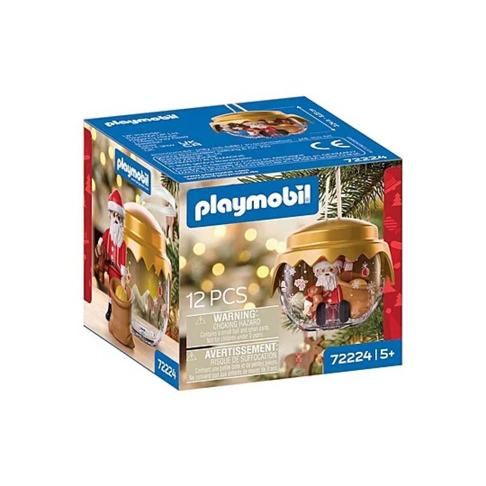 PLAYMOBIL ΧΡΙΣΤΟΥΓΕΝΝΙΑΤΙΚΗ ΜΠΑΛΑ : ΑΗ ΒΑΣΙΛΗΣ (72224)