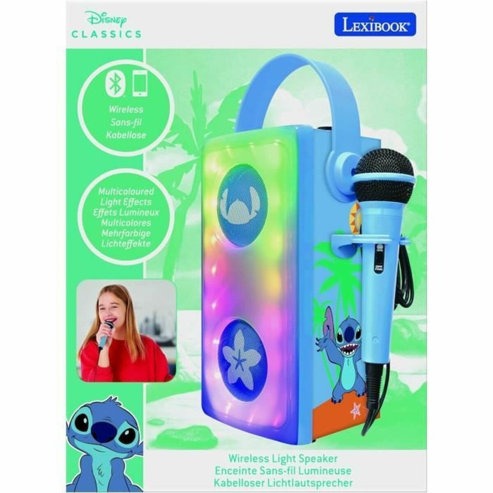 LEXIBOOK STITCH HXEIO BLUETOOTH ΜΕ ΜΙΚΡΟΦΩΝΟ KARAOKE (25.BTP185DZ)