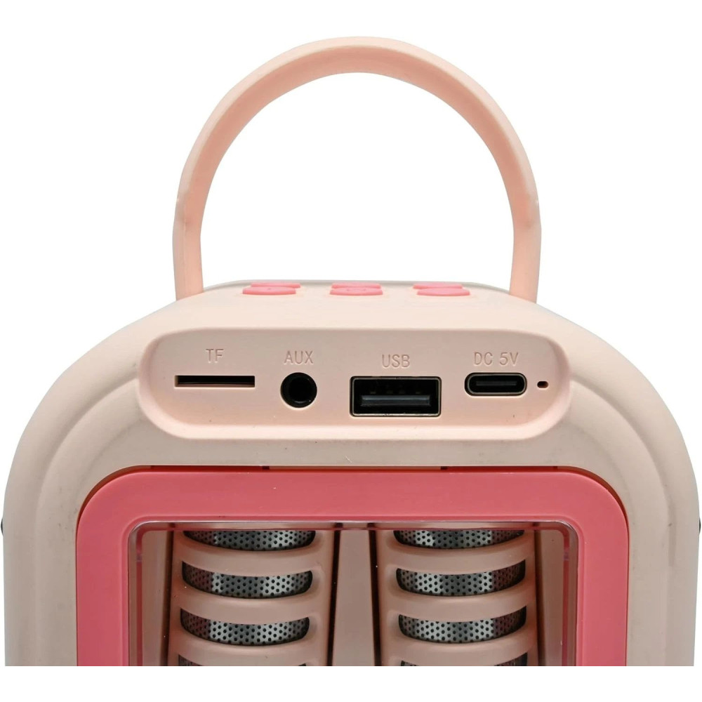 LEXIBOOK  BLUETOOTH KARAOKE ΜΕ 2 ΑΣΥΡΜΑΤΑ ΜΙΚΡΟΦΩΝΑ (BTC030PK)