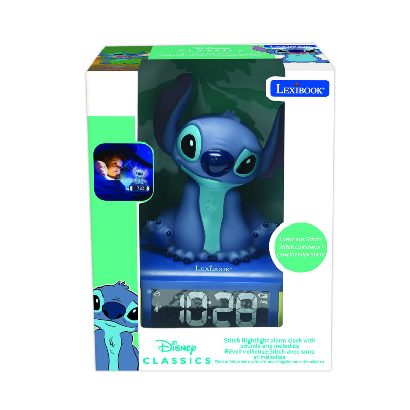 LEXIBOOK STITCH ΨΗΦΙΑΚΟ ΞΥΠΝΗΤΗΡΙ ΜΕ ΦΩΣ ΚΑΙ ΗΧΟ (RL800D)