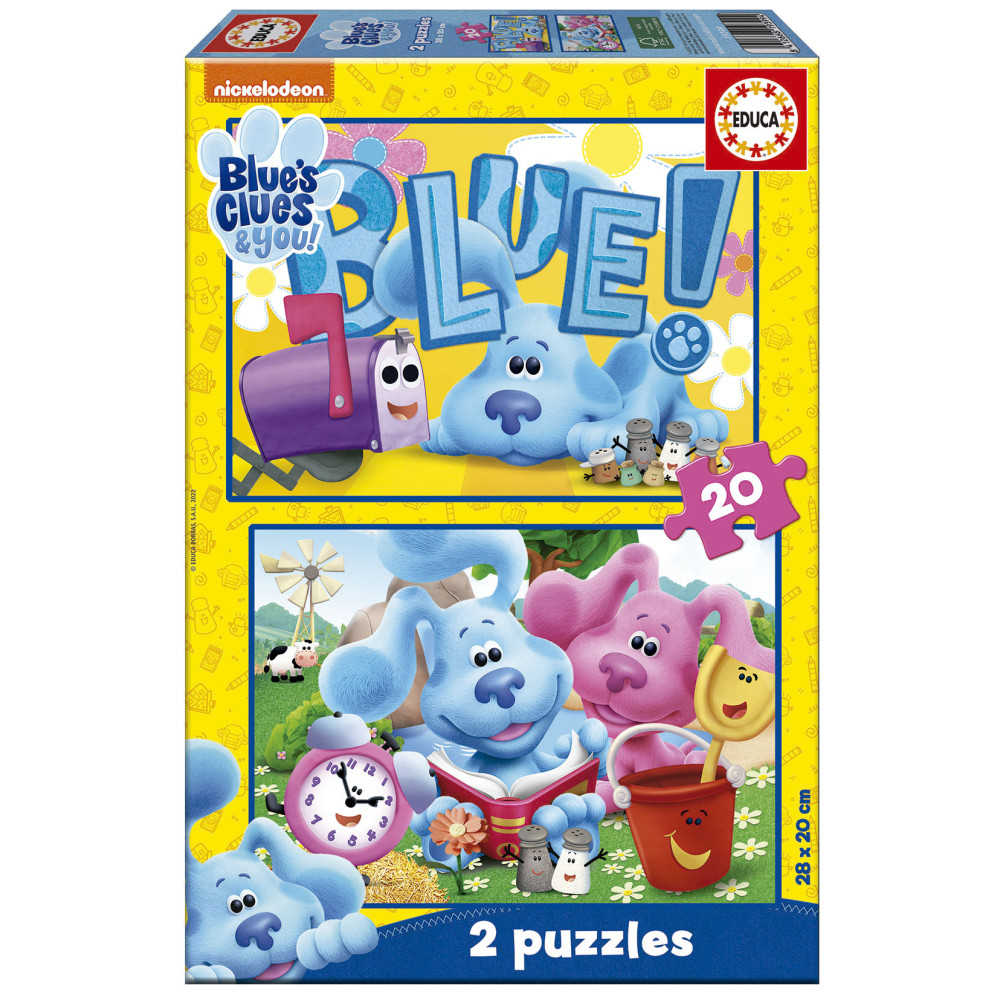 EDUCA ΠΑΖΛ 2X20 BLUE'S CLUES AND YOU (19399)
