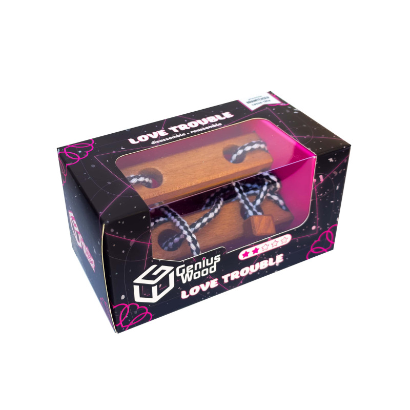 V-CUBE GENIUS WOOD ΞΥΛΙΝΟΣ ΓΡΙΦΟΣ LOVE TROUBLE (346141)