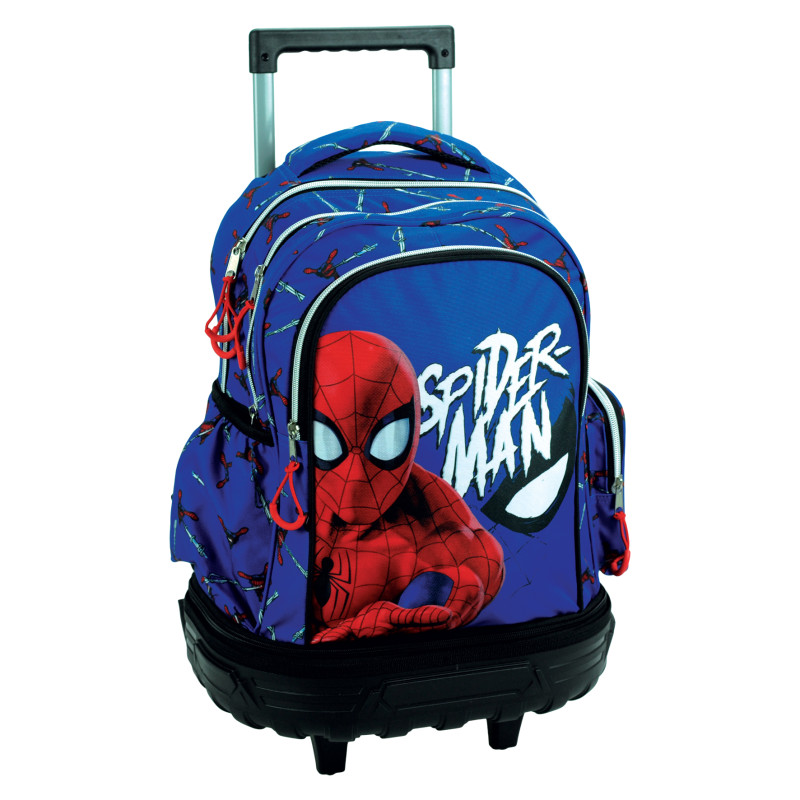 GIM TROLLEY ΣΧΟΛΙΚΟ ΑΠΟΣΠΟΜΕΝΟ SPIDERMAN EVERGREEN (337-11079)