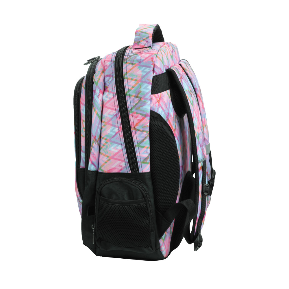 BMU ΣΑΚΙΔΙΟ ΣΧΟΛΙΚΟ ΟΒΑΛ PASTEL UNICORN (357-41031)