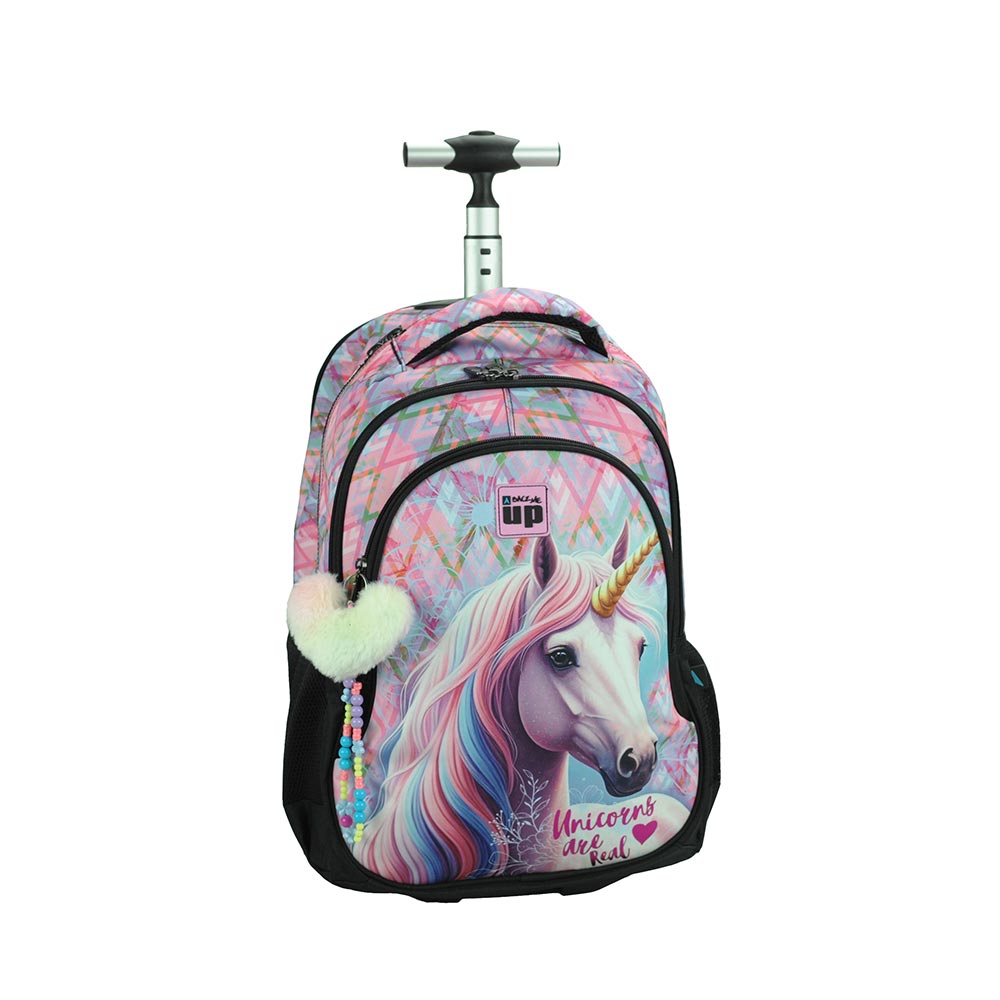 BMU TROLLEY ΣΧΟΛΙΚΟ PASTEL UNICORN (357-41074)