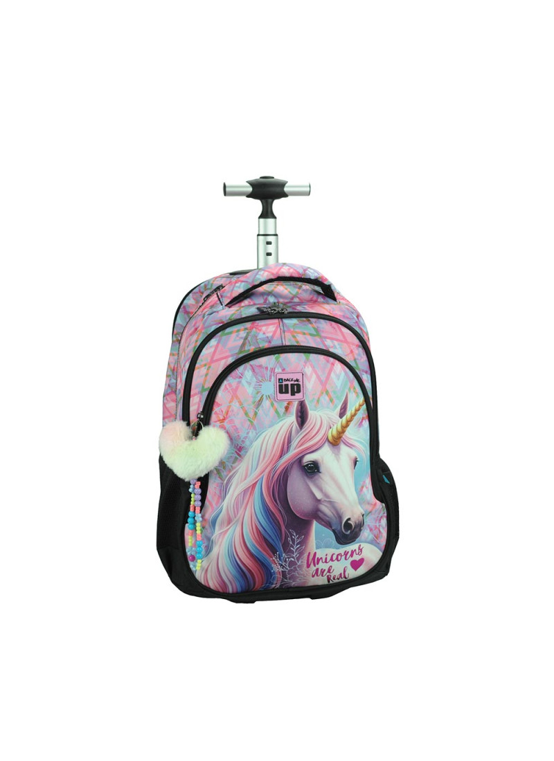 BMU TROLLEY ΣΧΟΛΙΚΟ PASTEL UNICORN (357-41074)