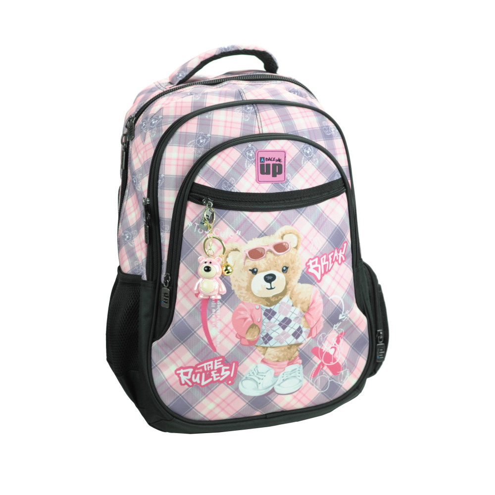 BMU ΣΑΚΙΔΙΟ ΣΧΟΛΙΚΟ ΟΒΑΛ SCOTCH BEAR (357-43031)