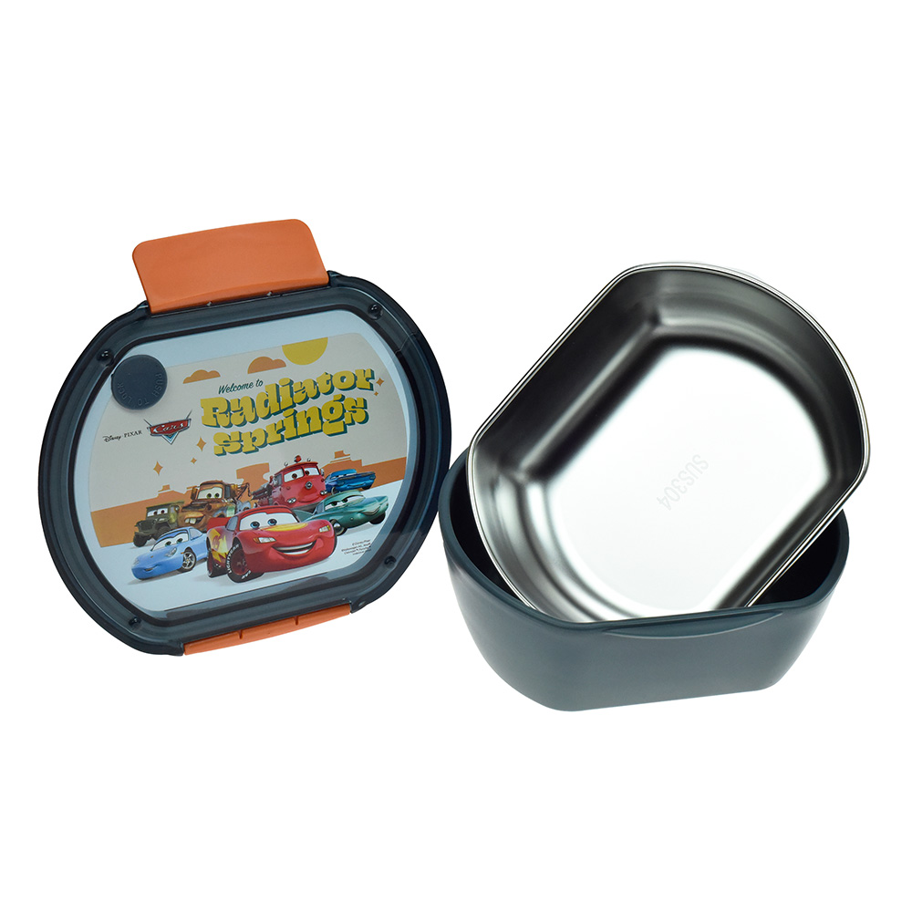 ΔΟΧΕΙΟ ΦΑΓΗΤΟΥ ΑΝΟΞΕΙΔΩΤΟ 680ML CARS ON THE ROAD (552-71267)