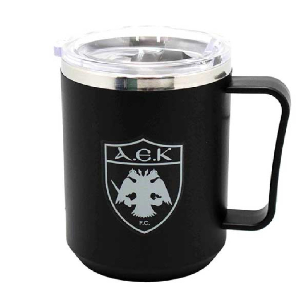 BMU ΚΟΥΠΑ SS ΜΕ ΚΑΠΑΚΙ ΑΕΚ OFFICIAL 450ML (586-00135)