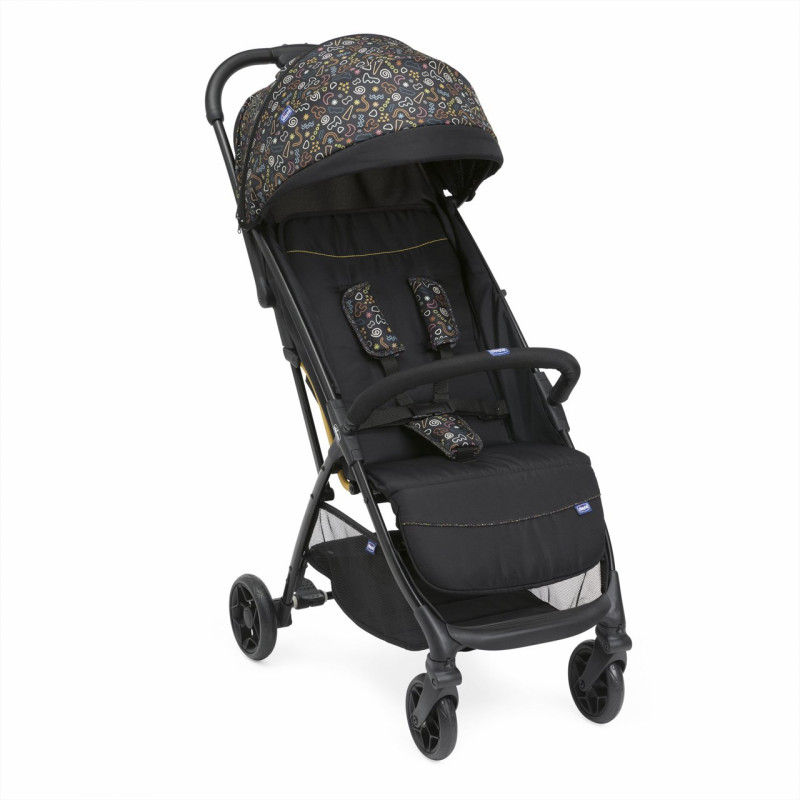 Chicco Καρότσι Μωρού Glee Playful Black για Παιδί έως 22kg