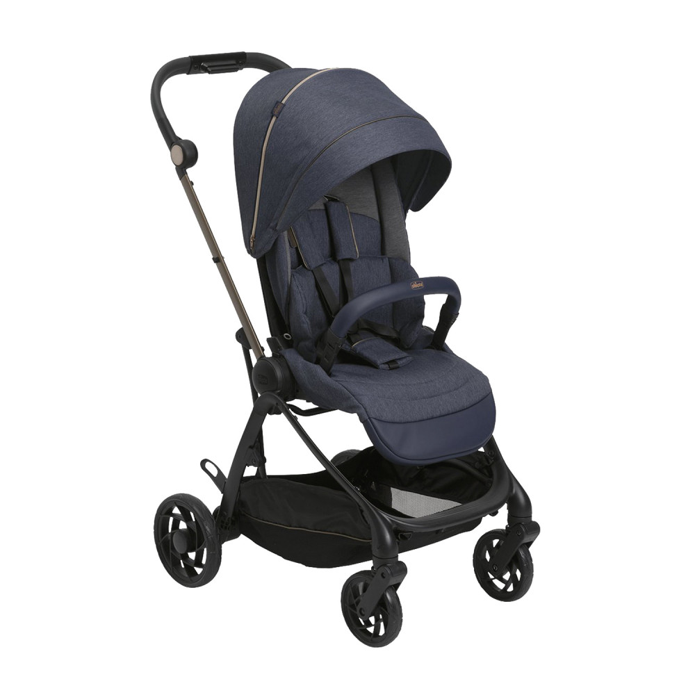 Chicco Καρότσι Μωρού One4Ever Lounge Denim Shine για Παιδί έως 22kg