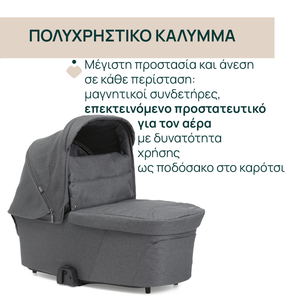 Chicco Port Bebe Flexi για Καρότσι Bellagio Black Satin