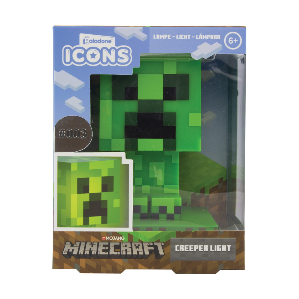 Paladone Icons: Minecraft - Creeper Light BDP (PP6593MCFV2)