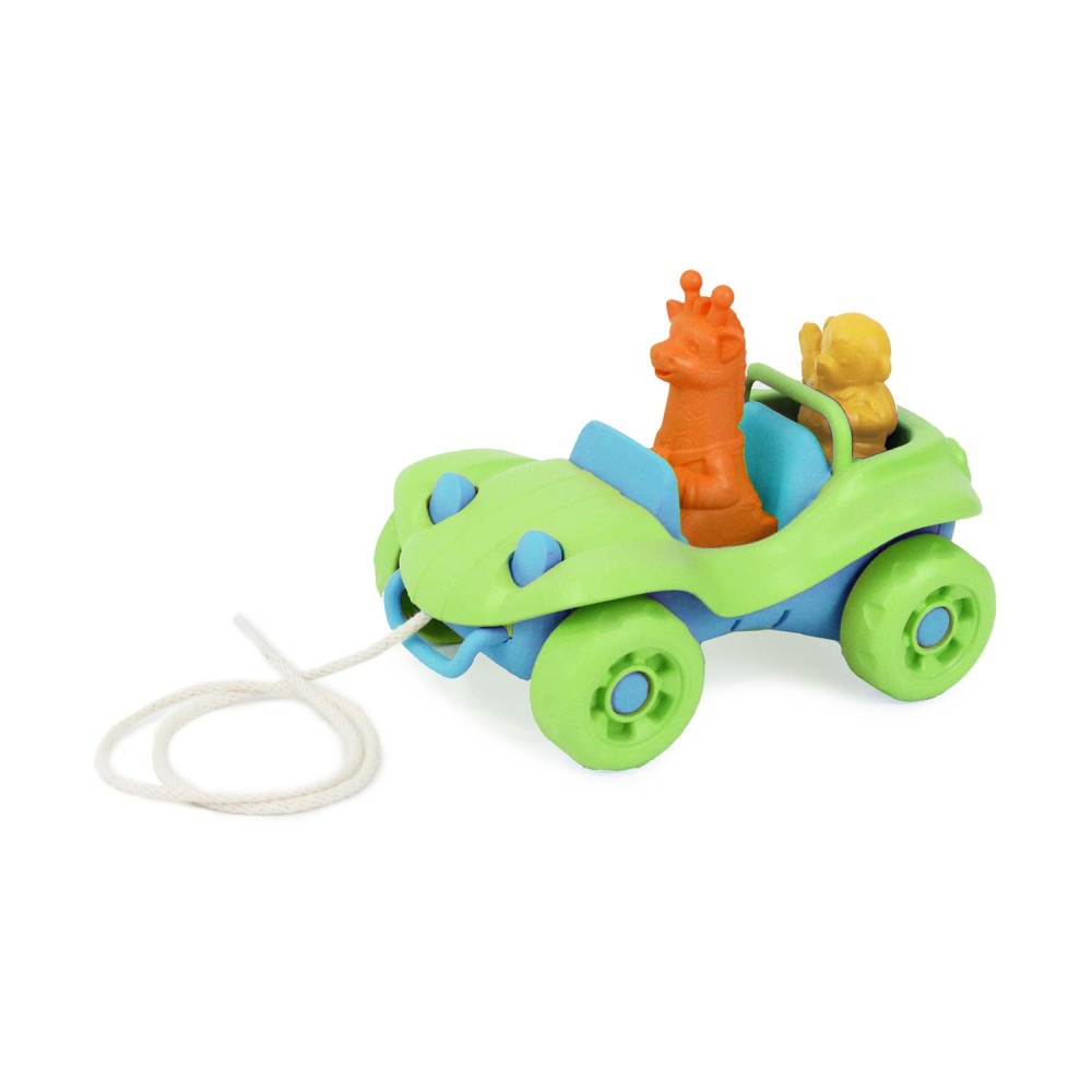 Green Toys: Dune Buggy Pull Toy - Green (PTDG-1309)
