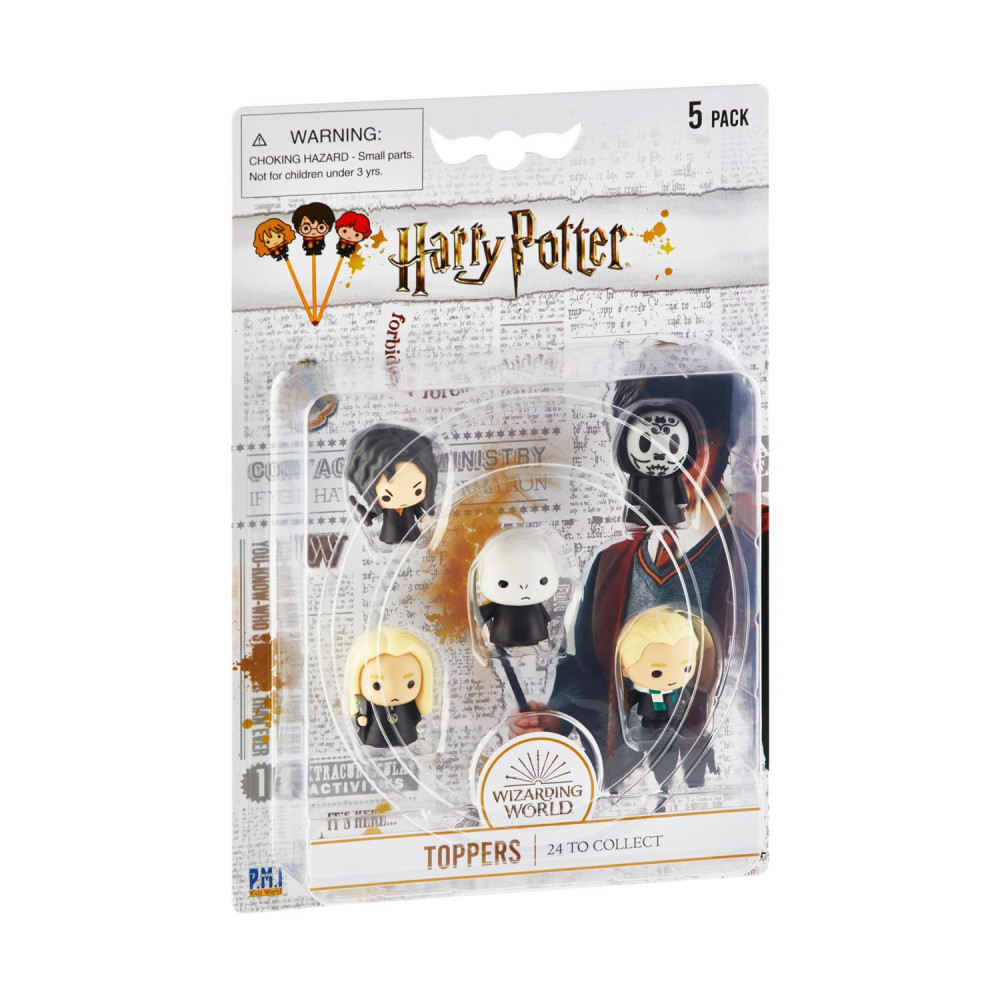 P.M.I. Harry Potter Pencil Toppers - 5 Pack (S1) (Random) (HP2040)