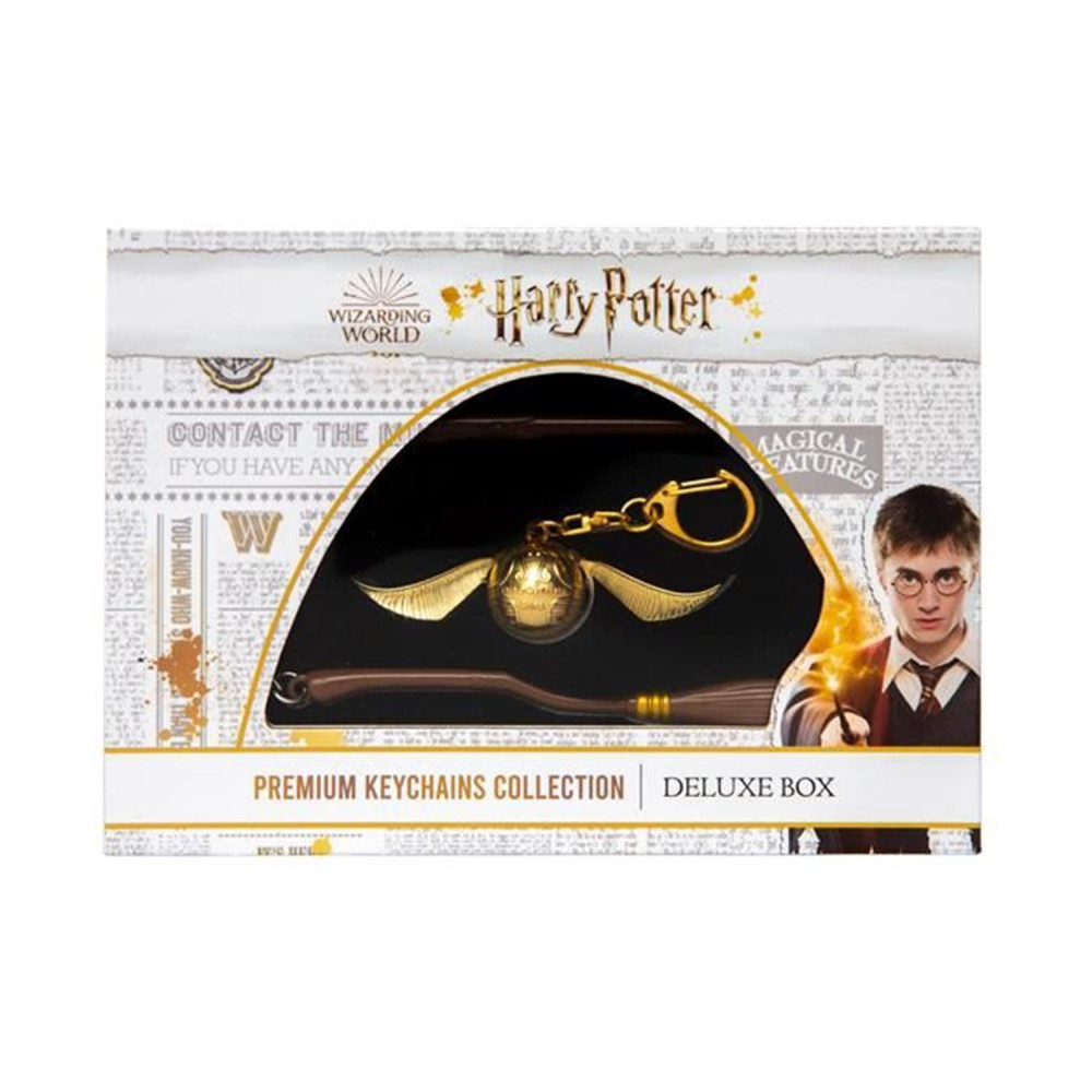 P.M.I. Harry Potter Premium Keychains Collection- 3 Pack Deluxe Box (Random) (HP8350)