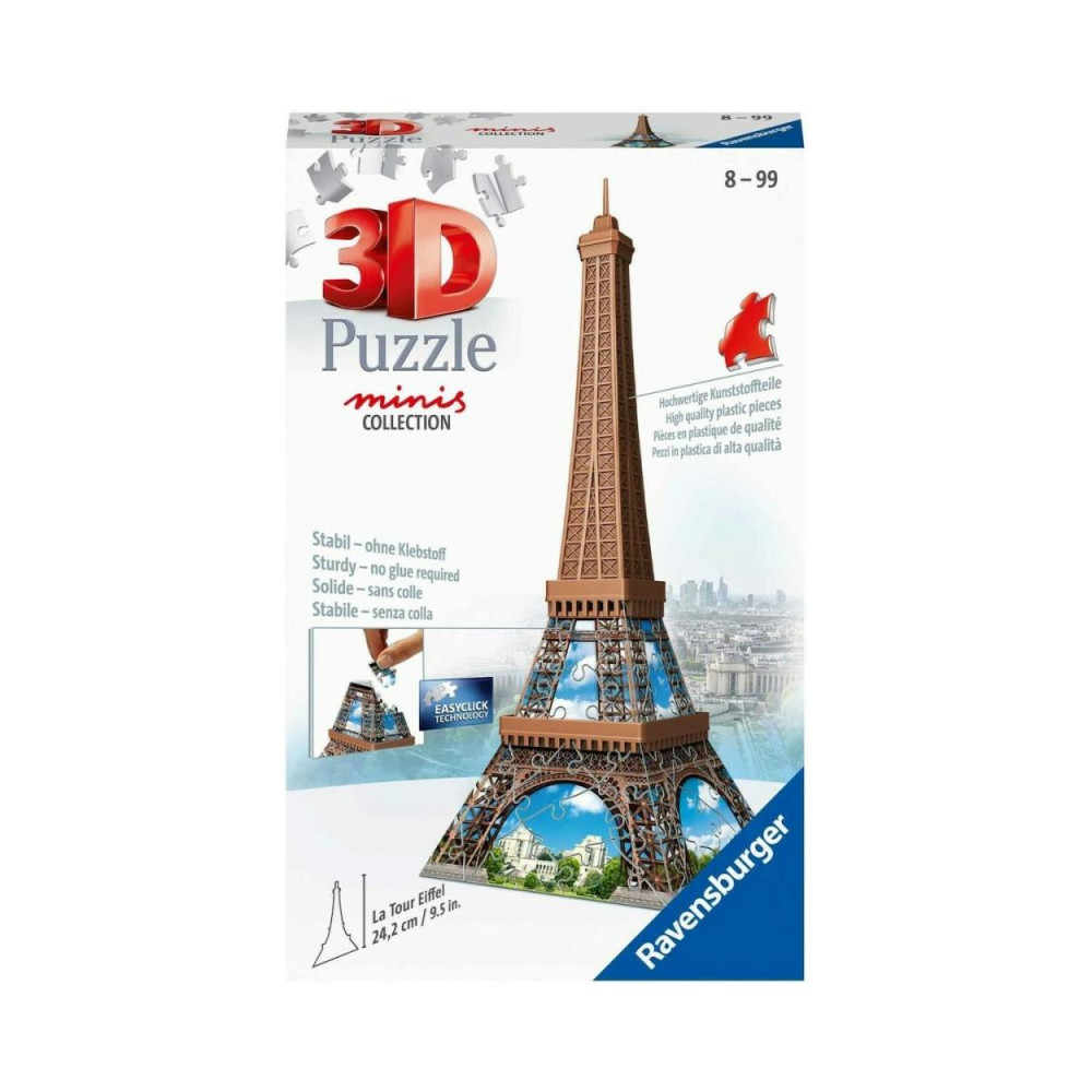 Ravensburger 3D Puzzle Mini: Eiffel (54pcs) (12536)