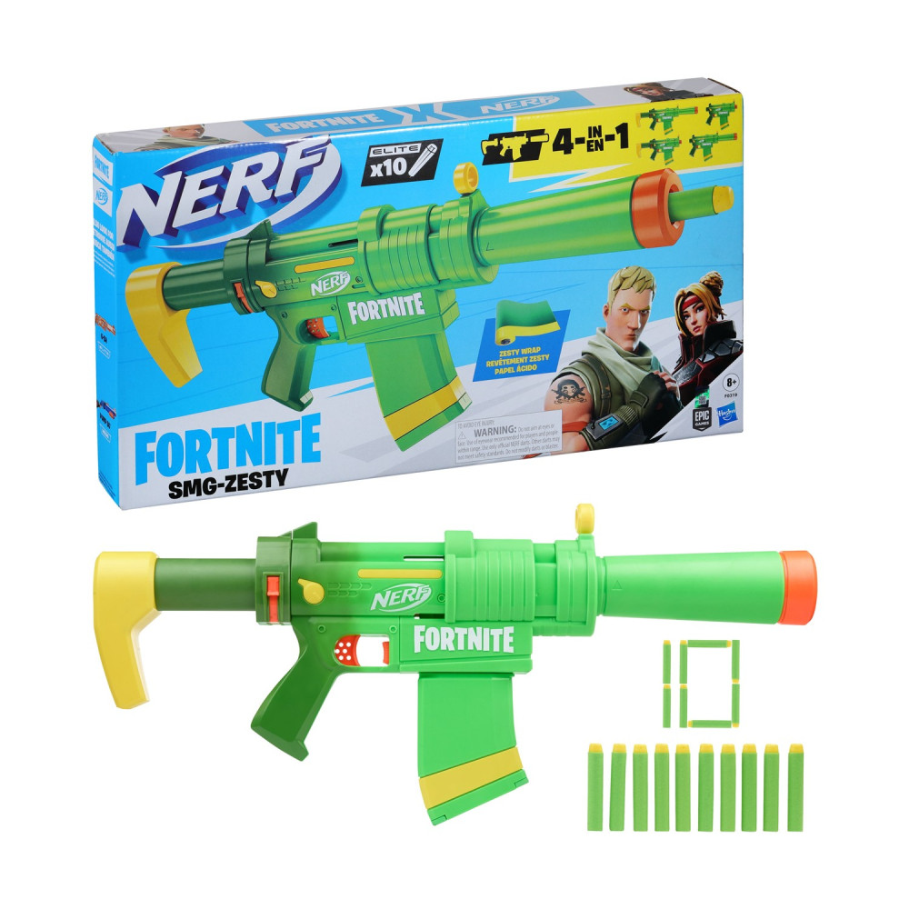 Hasbro Nerf: Fortnite SMG-Zesty (F0319)*