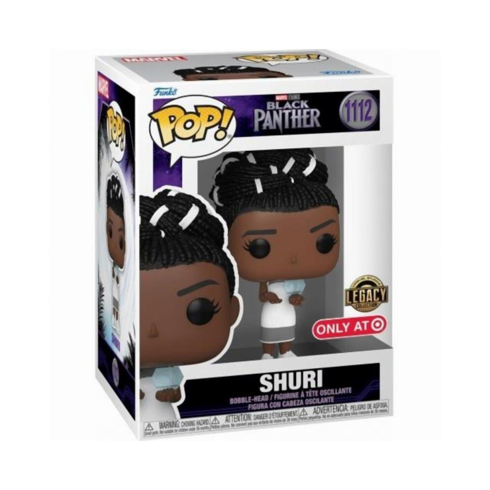 Funko Pop! Marvel: Black Panther Legacy Collection S1 - Shuri (Special Edition) #1112 Bobble-Head Vinyl Figure